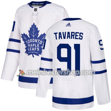 Toronto Maple Leafs John Tavares 91 Adidas Weiß Trikot Authentic - Herren